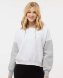 MV Sport W23716 Women's Sueded Fleece Colorblocked in Heather