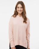 MV Sport W23720 Women's French Terry Hooded Sweats in Cameo pink