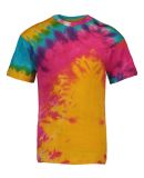 MV Sport 201 Crazy T-Shirt in Rainbow tie dye