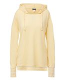 MV Sport W19439 Women's Heathered Jersey Hooded Tu in Sun ray