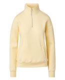 MV Sport W20189 Women's Cloud Fleece Quarter-Zip S in Sun ray