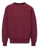 MV Sport 496 Pro-Weave® Crewneck Sweatshirt in Maroon
