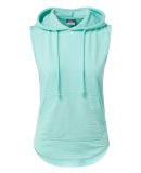 MV Sport W24131 Women's Kinsley Sleeveless Hooded  in Oasis