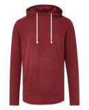 MV Sport 24401 Miles Slub Hooded Long Sleeve T-Shi in Cinnamon