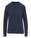 MV Sport W23140 Women's Raelynn Cloud Fleece Crewn in Navy