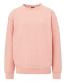 MV Sport 23154Y Youth Buddy Crewneck Sweatshirt in Cameo pink