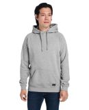 Nautica N17199 Anchor Fleece Hooded Sweatshirt in Oxford heather
