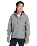 Nautica N17789 Wavestorm Hooded Soft Shell Jacket in Graphite