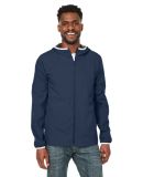 Nautica N17926 Stillwater Hooded Windbreaker in Navy