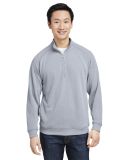 Nautica N17991 Sun Surfer Supreme Quarter-Zip Swea in Vintage pebble