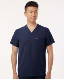 Jaanuu M10001 Holmes Everyday 1-Pocket Scrub V-Nec in Midnight navy