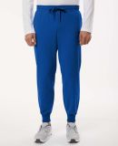Jaanuu M20002 Osmo 8-Pocket Scrub Joggers in Royal blue