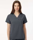 Jaanuu W10001 Women's Rhena Essential 1-Pocket Scr in Carbon grey