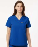 Jaanuu W10001 Women's Rhena Essential 1-Pocket Scr in Royal blue