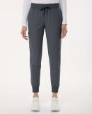 Jaanuu W20003P Women's Silex Knit-Waist Scrub Jogg in Carbon grey