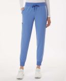 Jaanuu W20003P Women's Silex Knit-Waist Scrub Jogg in Ceil blue