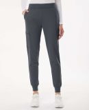 Jaanuu W40001 Women's Rubi Ultrasoft Scrub Joggers in Carbon grey