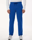 Jaanuu M20001 Rhodes Everyday Straight-Leg Scrub P in Royal blue