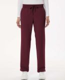 Jaanuu W20001P Women's Xenos Essential Knit-Waist  in Burgundy