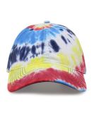 The Game Hats GB482 Tie-Dyed Twill Cap in Rainbow