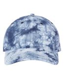 The Game Hats GB482 Tie-Dyed Twill Cap in Navy tonal
