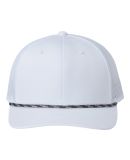 The Game Hats GB452R Everyday Rope Trucker Cap in White/ white