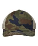 The Game Hats GB880 Soft Trucker Cap in Woodland/ khaki
