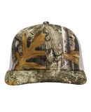 The Game Hats GB452C Everyday Camo Trucker Cap in Realtree edge/ stone