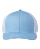 The Game Hats GB452E Everyday Trucker Cap in Columbia blue/ white