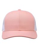 The Game Hats GB452E Everyday Trucker Cap in Creamsicle pink/ white