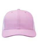 The Game Hats GB452E Everyday Trucker Cap in Wisteria pink/ white