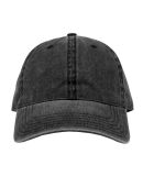 The Game Hats GB465 Pigment-Dyed Cap in Black