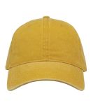 The Game Hats GB465 Pigment-Dyed Cap in Mustard yellow
