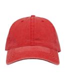 The Game Hats GB465 Pigment-Dyed Cap in Red