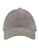 The Game Hats GB568 Relaxed Corduroy Cap in Grey