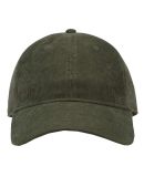 The Game Hats GB568 Relaxed Corduroy Cap in Light olive green