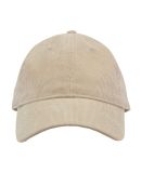 The Game Hats GB568 Relaxed Corduroy Cap in Stone