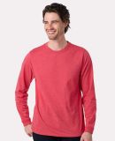 Recover EC102 Eco Long Sleeve T-Shirt in Ruby