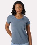 Recover EC200 Women's Eco T-Shirt in Blue rainbow