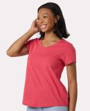 Recover EC200 Women's Eco T-Shirt in Ruby