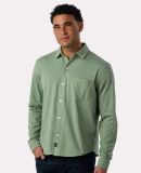 Recover EC650 Eco Button Down Shirt in Fern