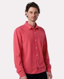 Recover EC650 Eco Button Down Shirt in Ruby