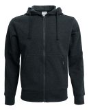 Recover RC1090 Full-Zip Hooded Sweatshirt in Charcoal