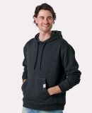 Recover RC1093 Fleece Hooded Sweatshirt in Charcoal