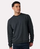 Recover RC1095 Crewneck Pullover Sweatshirt in Charcoal
