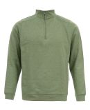 Recover RC1096 Quarter-Zip Pullover in Fern