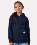 Recover RCY1093 Youth Hooded Sweatshirt in Navy
