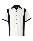 Hilton HP2243 Cruiser Bowling Shirt in White