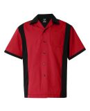 Hilton HP2243 Cruiser Bowling Shirt in Red