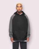 Teestyled TS14000FT  | DIAMOND HOODIES in Black/cement sleeves